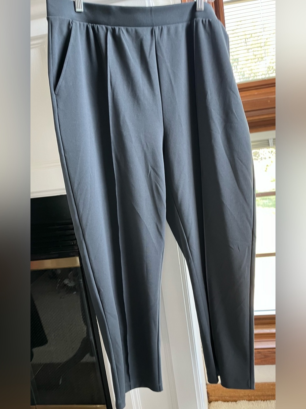 LOFT Women’s Slate Gray Pull-On Dress Pants SIZE XL